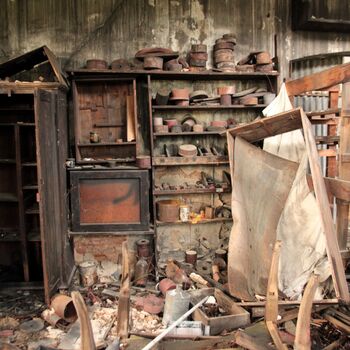 Kleine Gießerei aus dem Jahr 1904