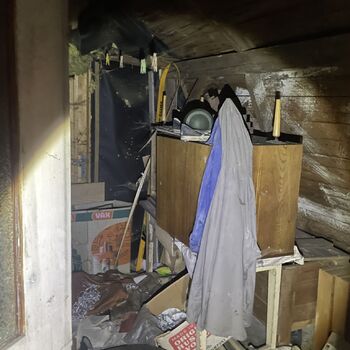 das Haus voller Zeug