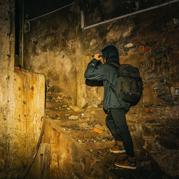 Brewery with underground factory