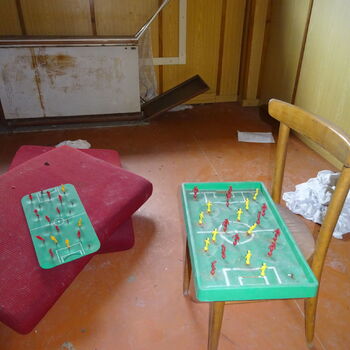 Here, we will no longer hear children's laughter