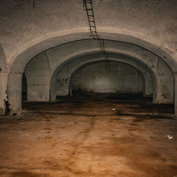 Brewery with underground factory