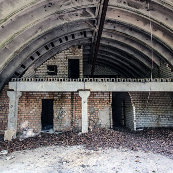 Nikdy nedokončený nový bunkr AU-13 - Bojové velitelské centrum