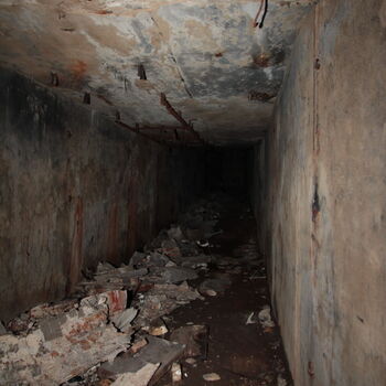 Monumental dark landmark of the city 2023