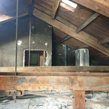 beam building house wall architecture old