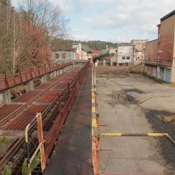 Paper mill siding Paper mill siding