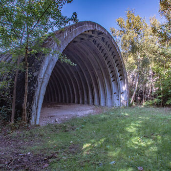 Nikdy nedokončený nový bunkr AU-13 - Bojové velitelské centrum