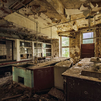 Laboratory at the power plant