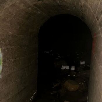 Unterirdischer deutscher Schutzraum Višňovka