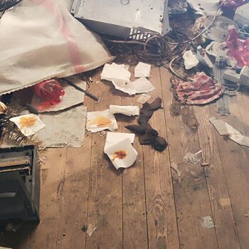 Verlassene Tankstelle