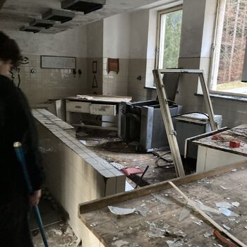 Opuštěné rekreační středisko Opuštěné rekreační středisko