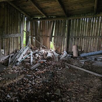 A house by the road.