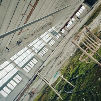 budova struktura skleníkové