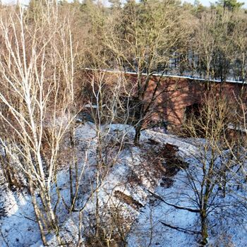 Alter Schießstand und Wassertank