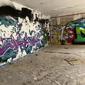 opuštěný dětský tábor