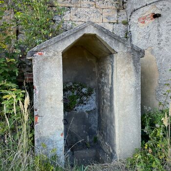 Remains of a villa + paper mill Remains of a villa + paper mill