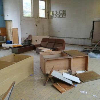 místnost Učebna interiér