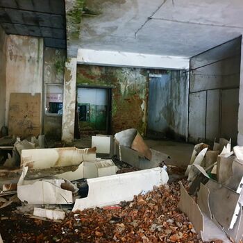 room interior rubbish house furniture