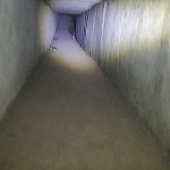 Bunkers and corridors under Zlín