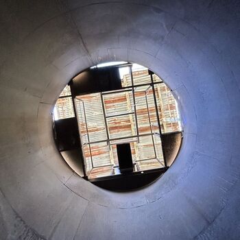 Filmkulissen im Steinbruch