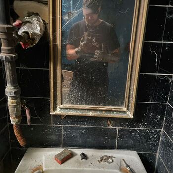 Remains of a villa + paper mill Remains of a villa + paper mill