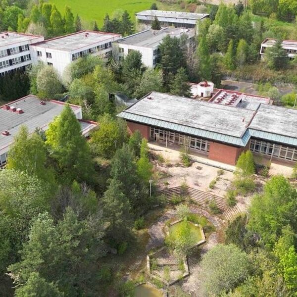 Abandoned school in Nature