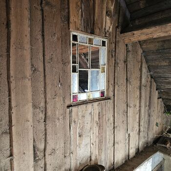 Das Haus beim Plüschtier.