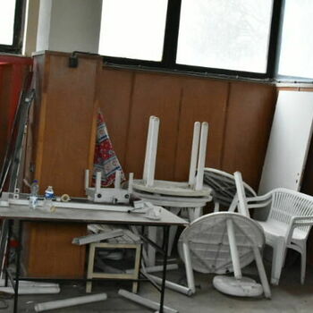 chair furniture table seat room interior folding chair