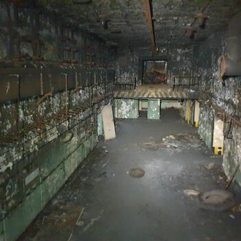 Buňka suterénu Architektura věznice staré budova