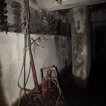 Monumental dark landmark of the city 2023