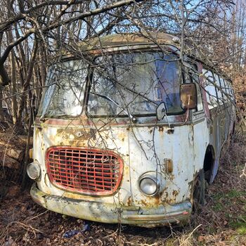 So sieht es also aus, wenn man an der letzten Haltestelle ankommt.