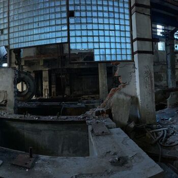 Remains of a villa + paper mill Remains of a villa + paper mill