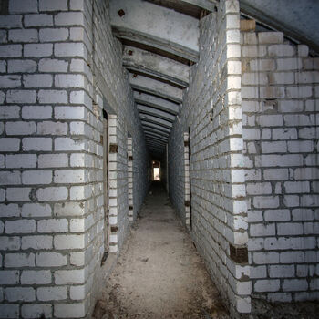 Nikdy nedokončený nový bunkr AU-13 - Bojové velitelské centrum