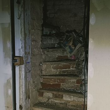 House with old Volga and big cross ✟ House with old Volga and big cross ✟