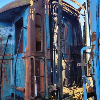 Po kolejích v zatáčce