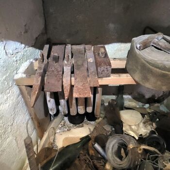 Eine geschäftige Mühle Eine geschäftige Mühle