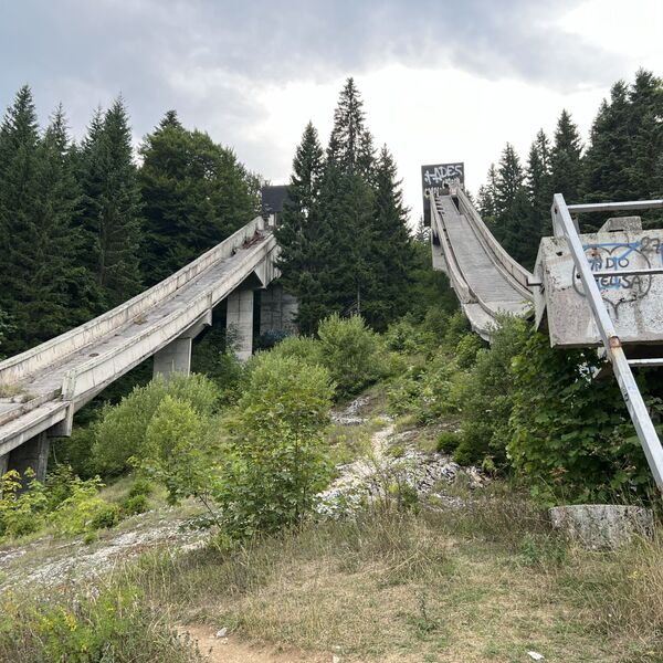 Olympic ski jumping hills Bosnia 2024