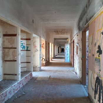Opuštěné plicní sanatorium
