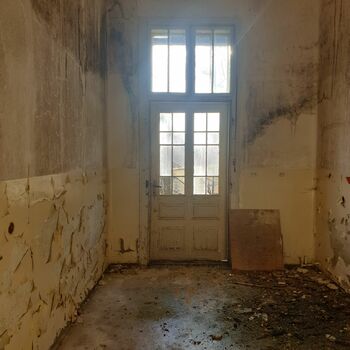 cell old architecture building wall