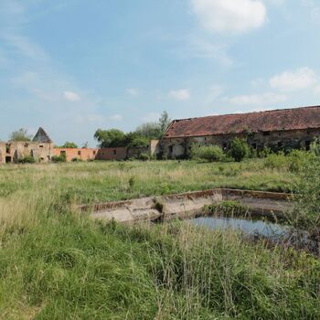 Gehöft vom Ende des 13. Jahrhunderts