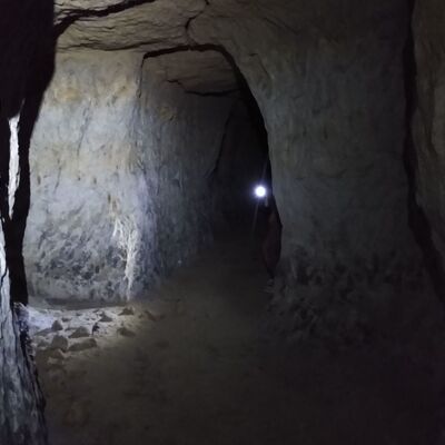 Sandpit on the outskirts of Prague