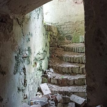 krok podpora zařízení zeď staré Architektura