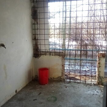 Buňka věznice budova