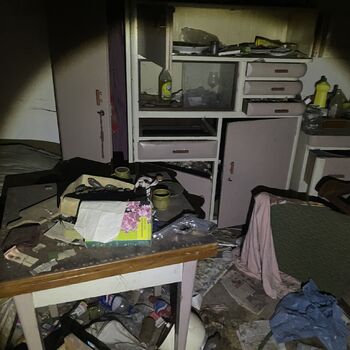 das Haus voller Zeug