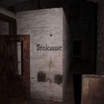 Monumental dark landmark of the city 2023