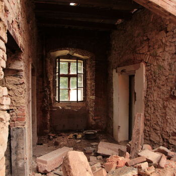 Castle, or a cultural monument in Czech style