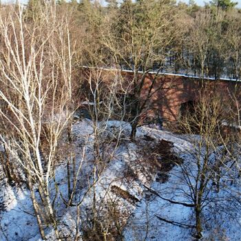 Alter Schießstand und Wassertank