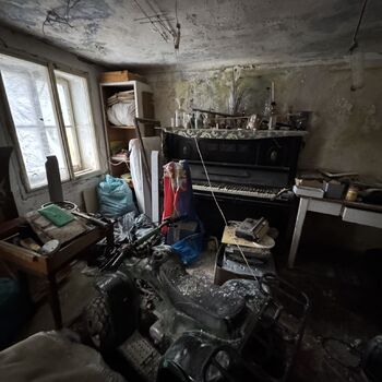 A cottage full of alcohol