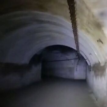 Abandoned Nazi underground factory Rabštejn Werk H, Werk B