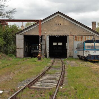 Werkstätten der Bushrad Railway