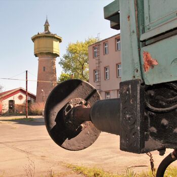 Železniční dvůr v Maďarsku 2019